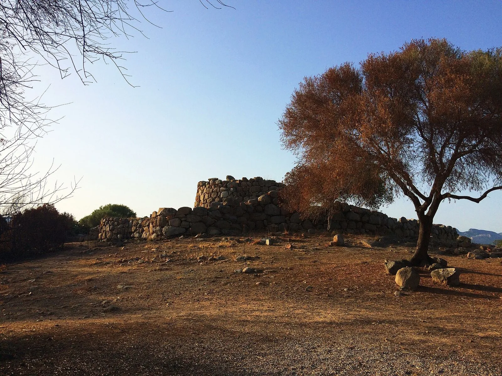 Il nuraghe dell'area archeologica di S'Ortali 'e su Monti, a Tortoli